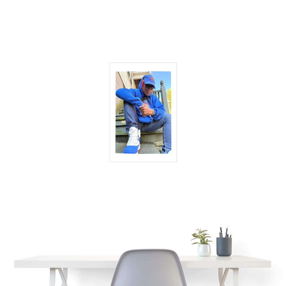 Mshallihood “The Journey” Poster 18x24 - white