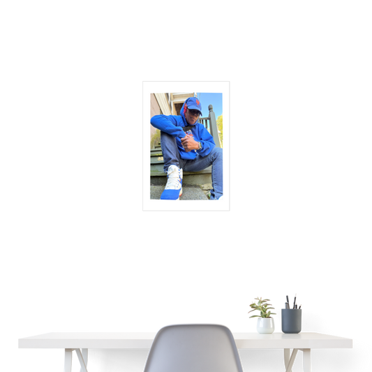Mshallihood “The Journey” Poster 18x24 - white