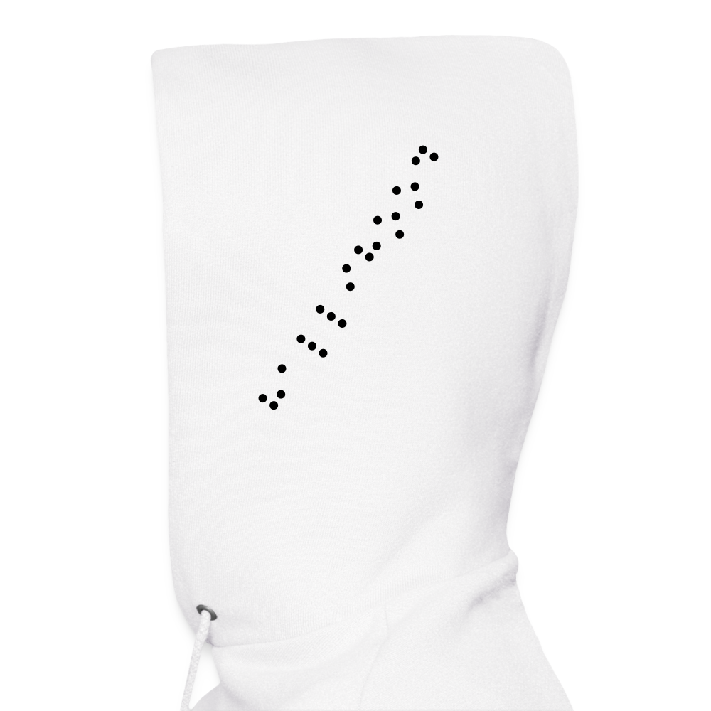 Ms Hallihood Lo Go Crazy Hoodie - white