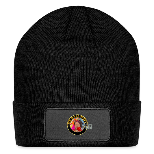 MsHallihood Logo Patch Beanie - black