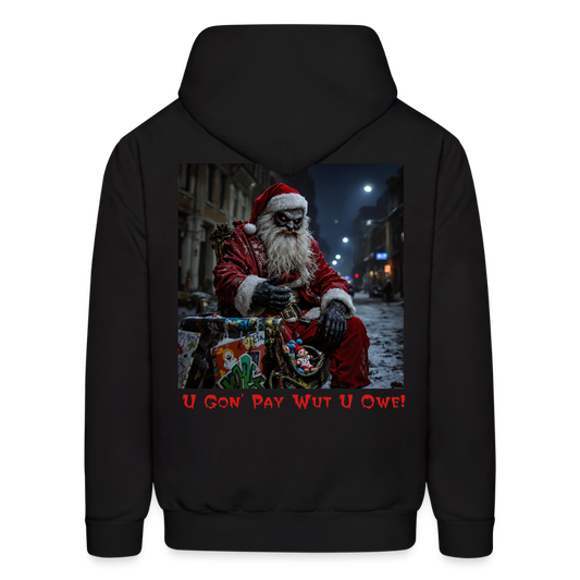 “Bad Santa” Hoodie - black