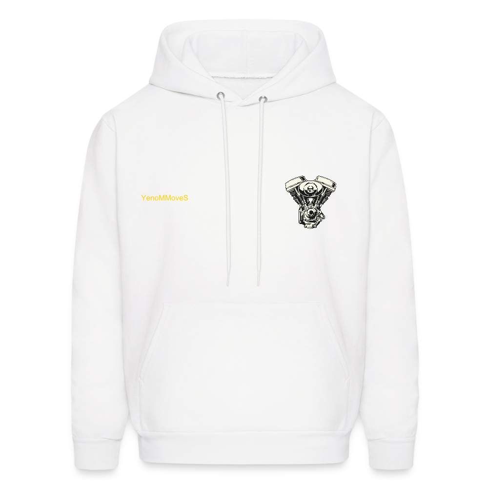 Money Moves Favis Men's Hoodie - white