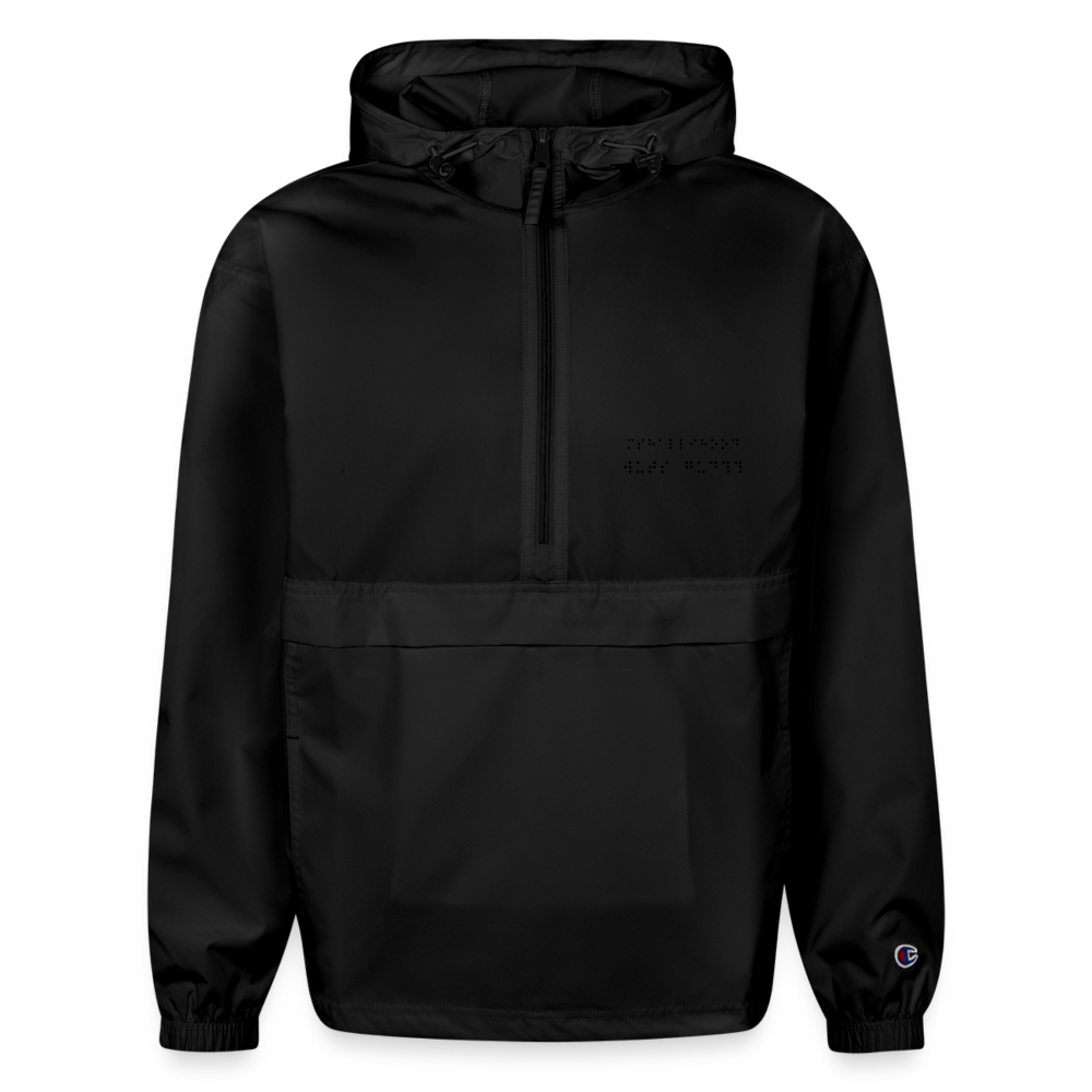 Simple Champion Packable Jacket - black