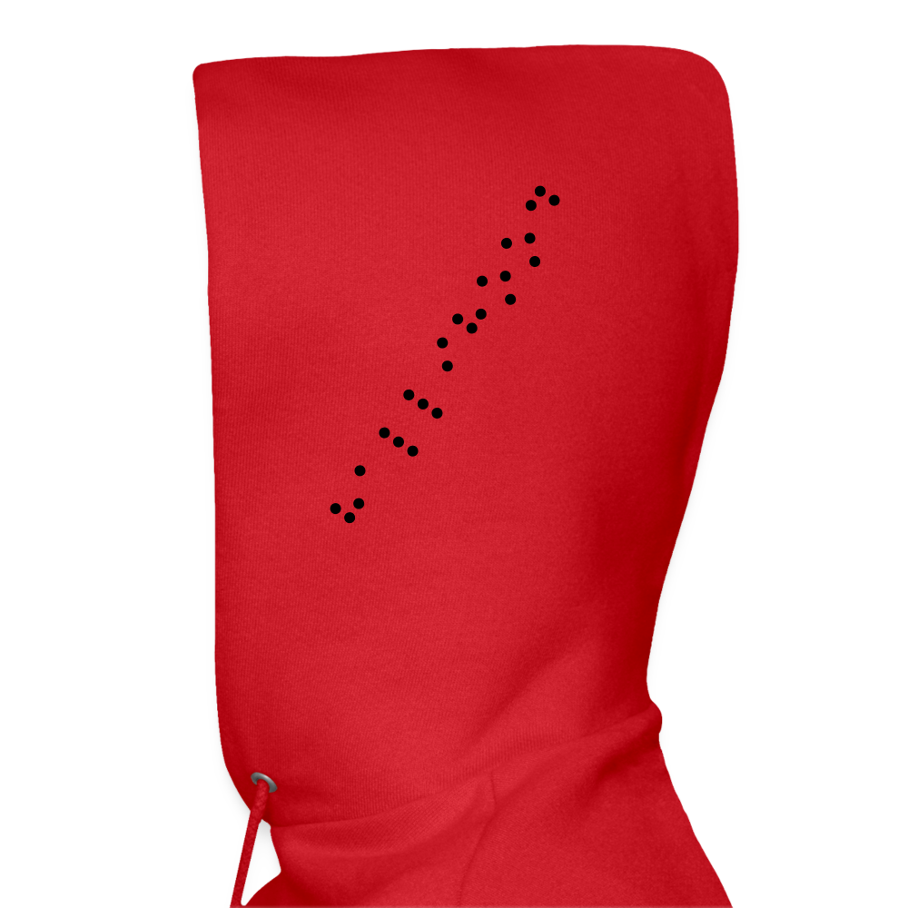 Ms Hallihood Lo Go Crazy Hoodie - red