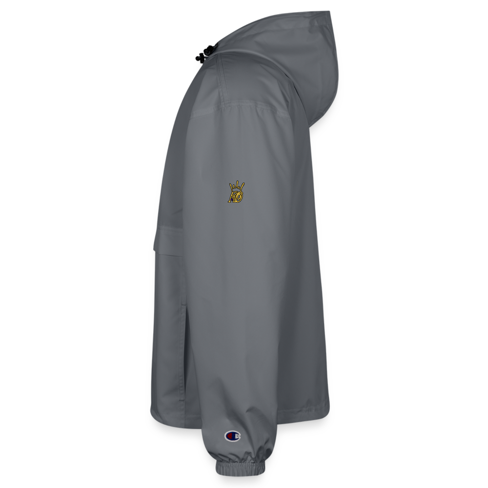 Simple Champion Packable Jacket - gray