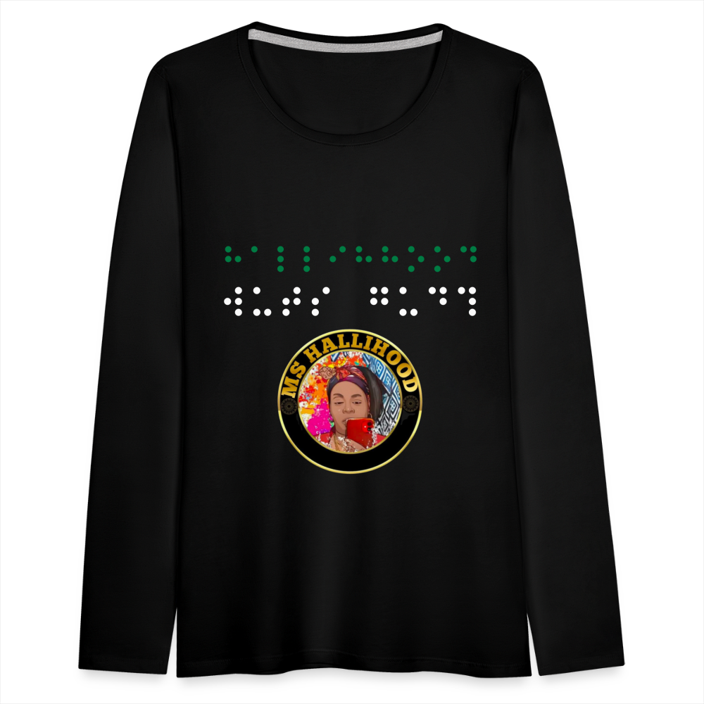 MsHallihood Long Sleeve Russ Tee - black