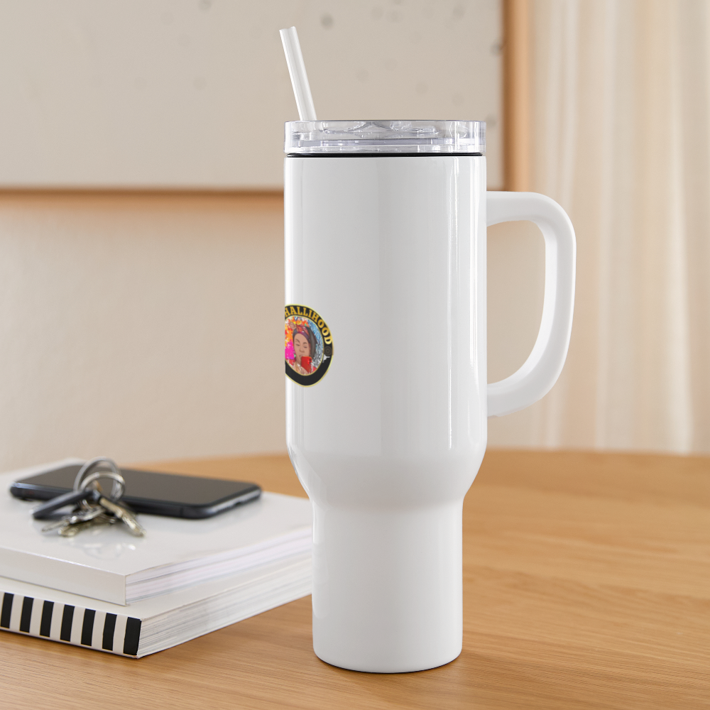It's Thirsty Thursday 40 oz Travel Tumbler - white