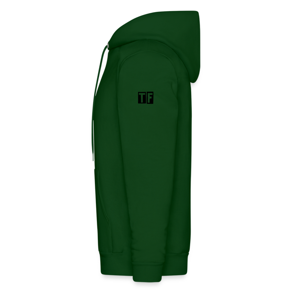 Ms Hallihood Lo Go Crazy Hoodie - forest green