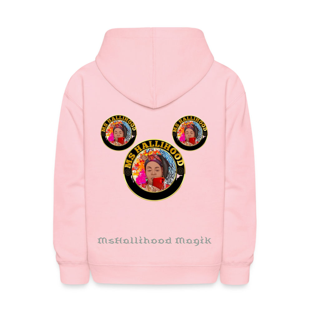 Kids' Affirmation Hoodie - pink