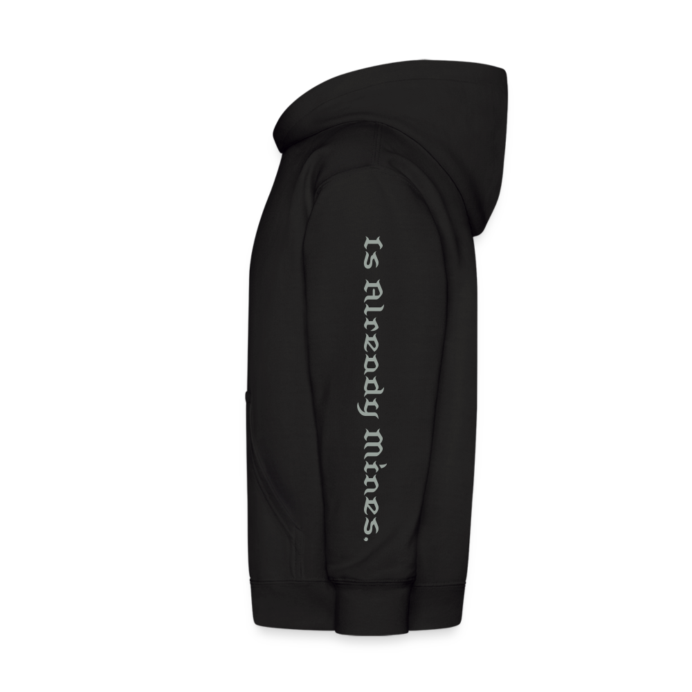 Kids' Affirmation Hoodie - black