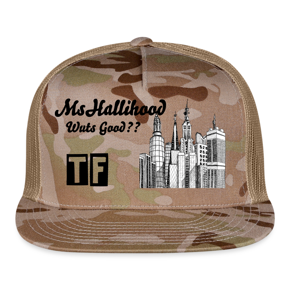 Wuts Good Trucker Hat - MultiCam\tan