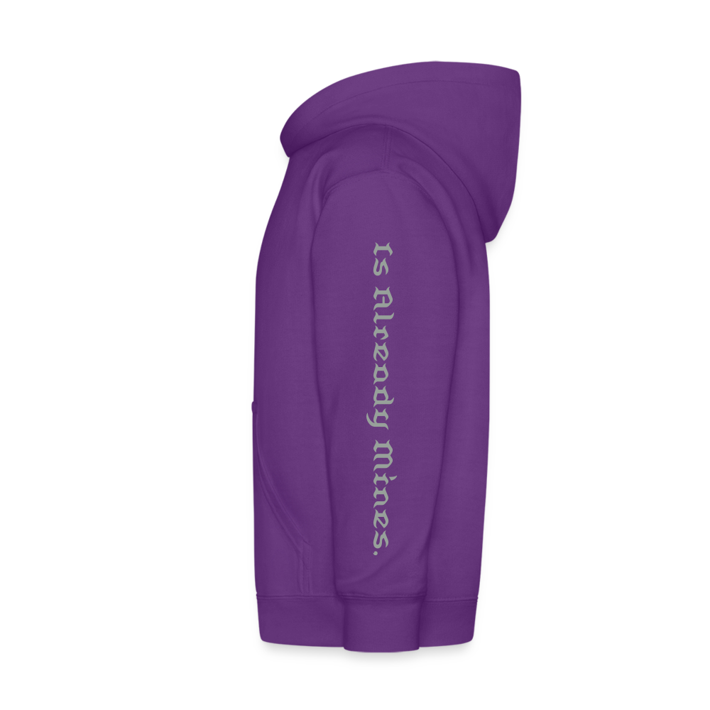 Kids' Affirmation Hoodie - purple