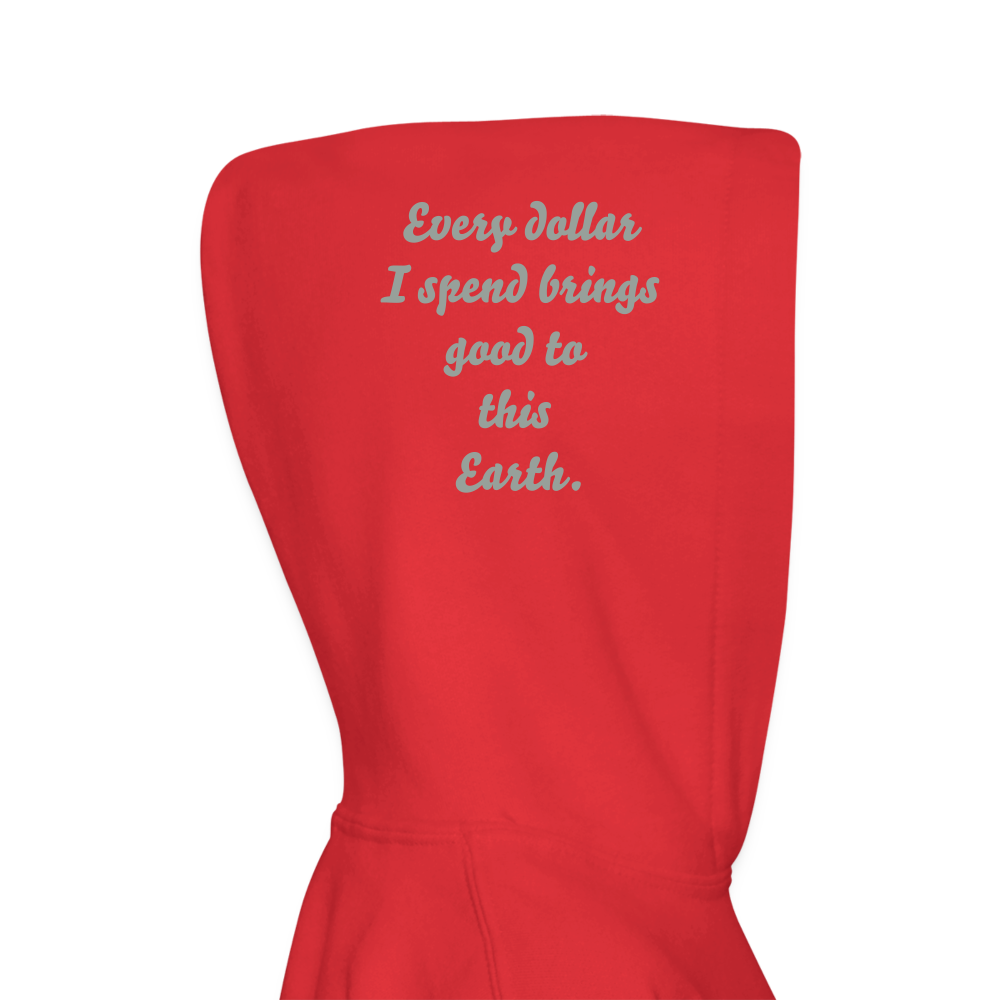 Kids' Affirmation Hoodie - red
