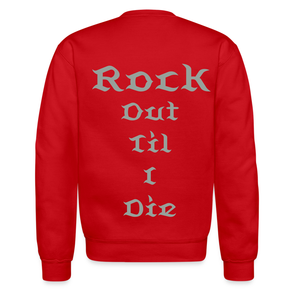Reglarass “Rock Out” Sweatshirt - red
