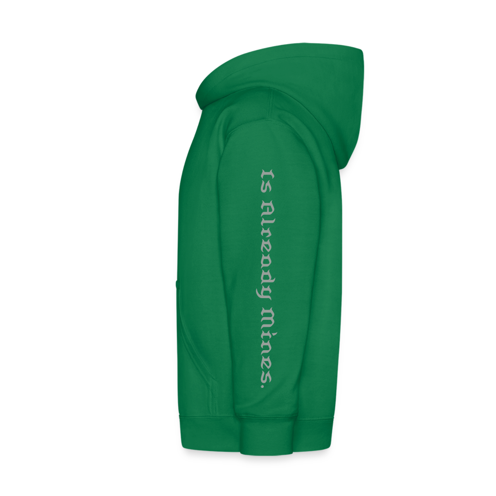 Kids' Affirmation Hoodie - kelly green