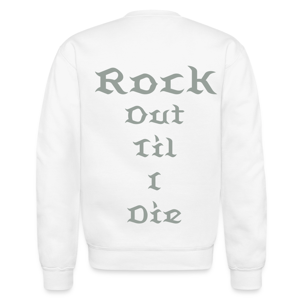 Reglarass “Rock Out” Sweatshirt - white