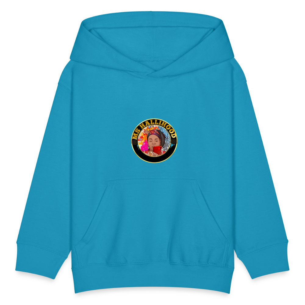 Kids' Affirmation Hoodie - turquoise
