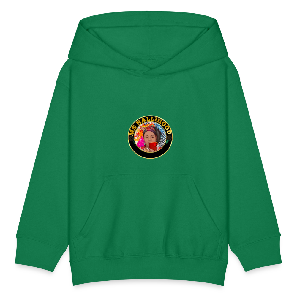 Kids' Affirmation Hoodie - kelly green