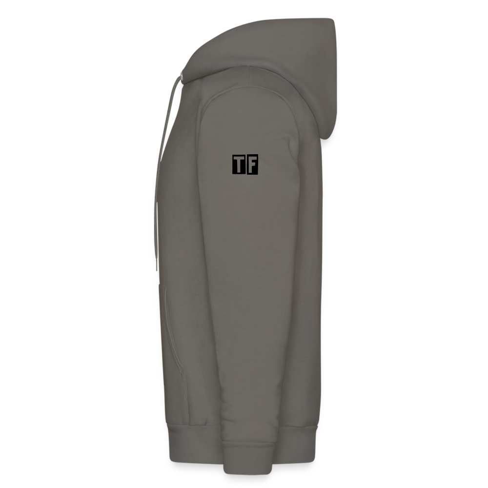 Ms Hallihood Lo Go Crazy Hoodie - asphalt gray