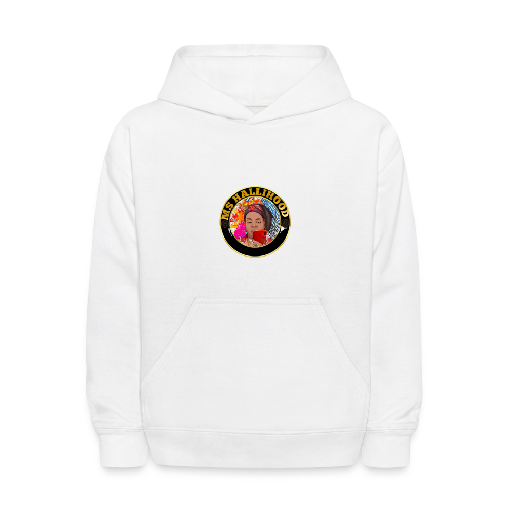 Kids' Affirmation Hoodie - white