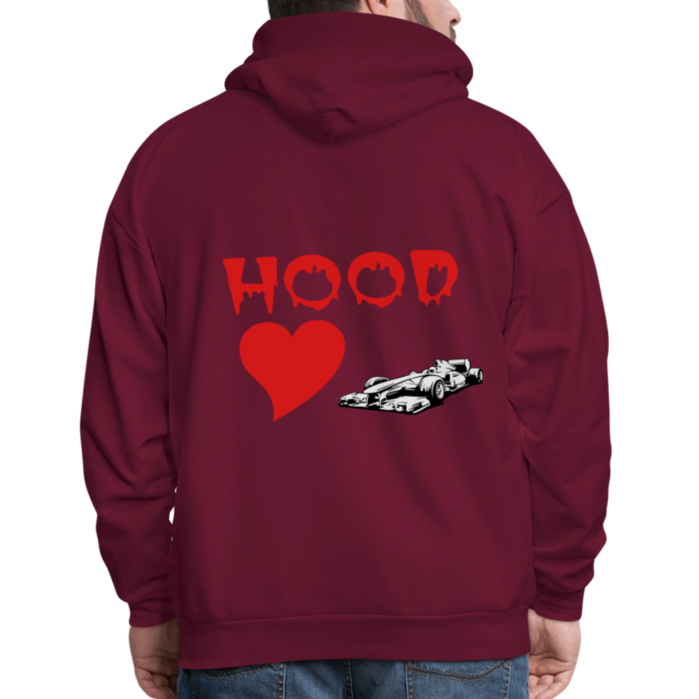 da hood - burgundy