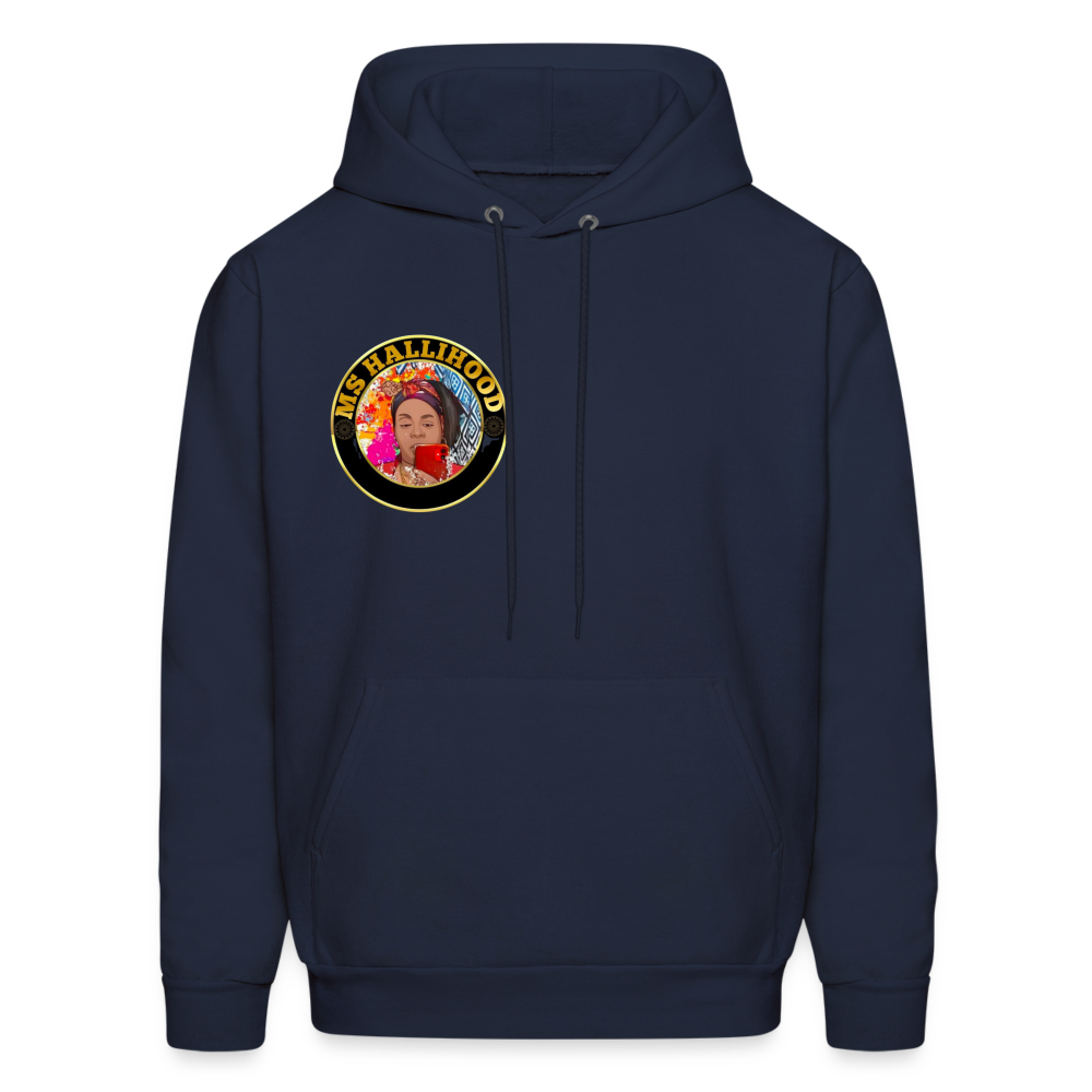 Ms Hallihood Lo Go Crazy Hoodie - navy