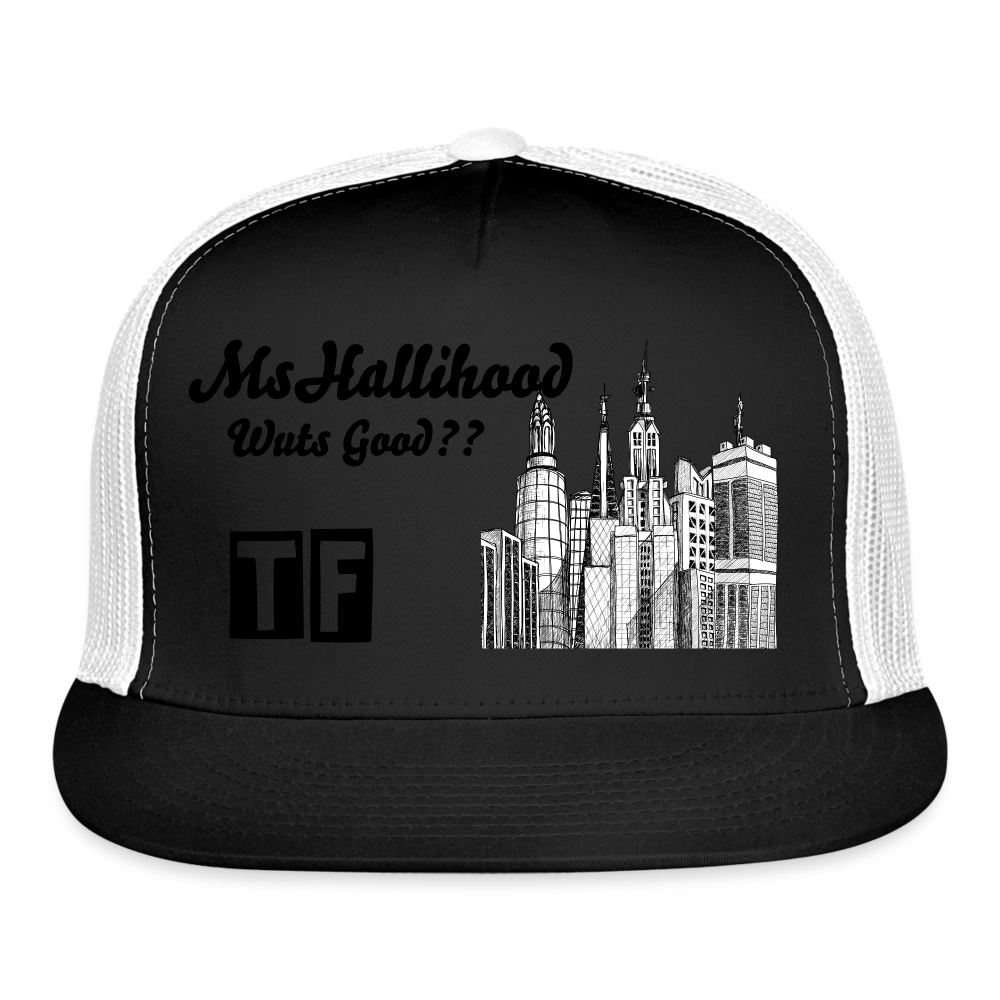 Wuts Good Trucker Hat - black/white