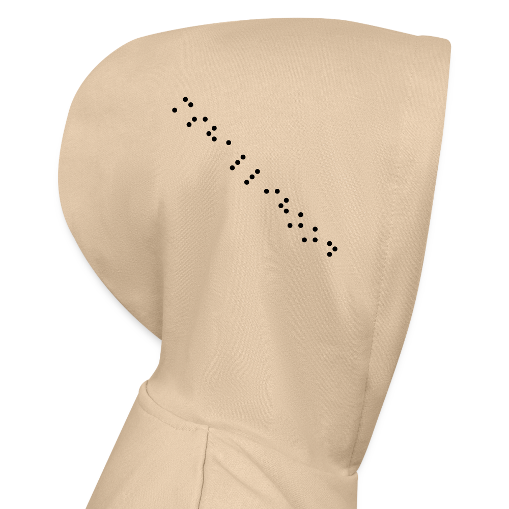 “ROV” Women’s Cropped Hoodie - nude