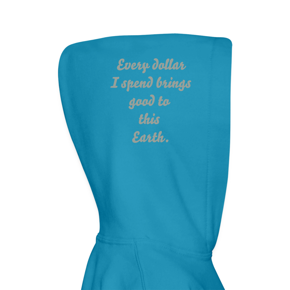 Kids' Affirmation Hoodie - turquoise