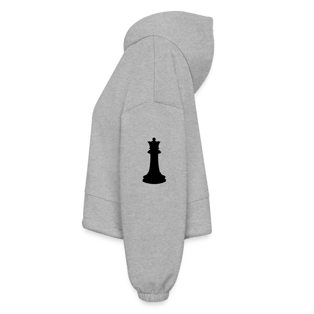 “ROV” Women’s Cropped Hoodie - heather gray