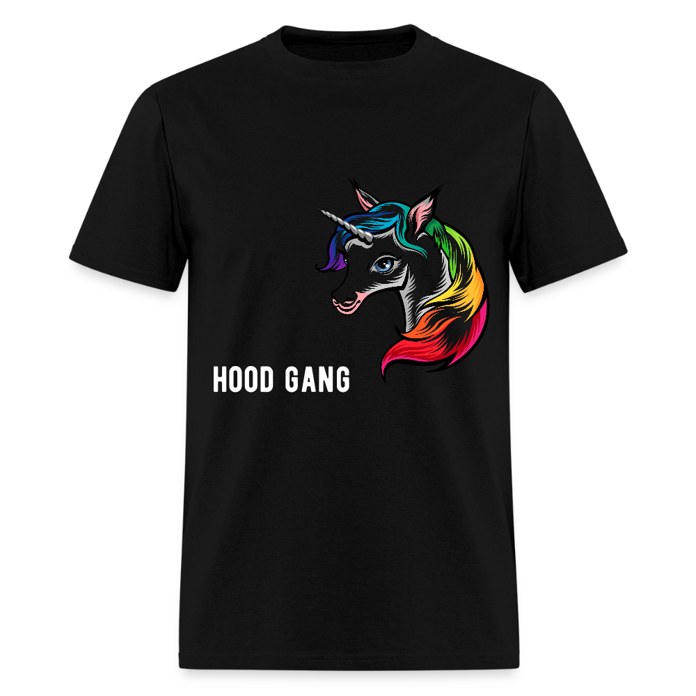 HOOD GANG Men's T-Shirt | GILDAN 5000 - black