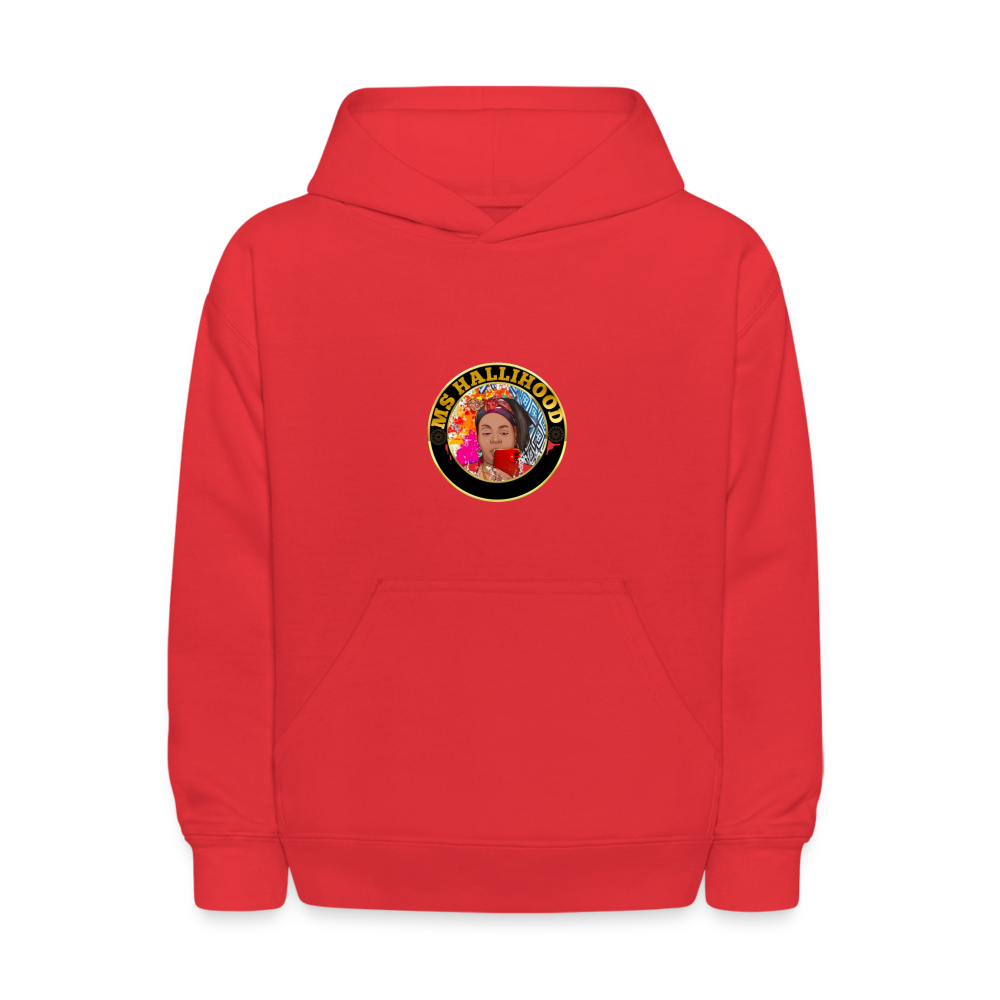 Kids' Affirmation Hoodie - red