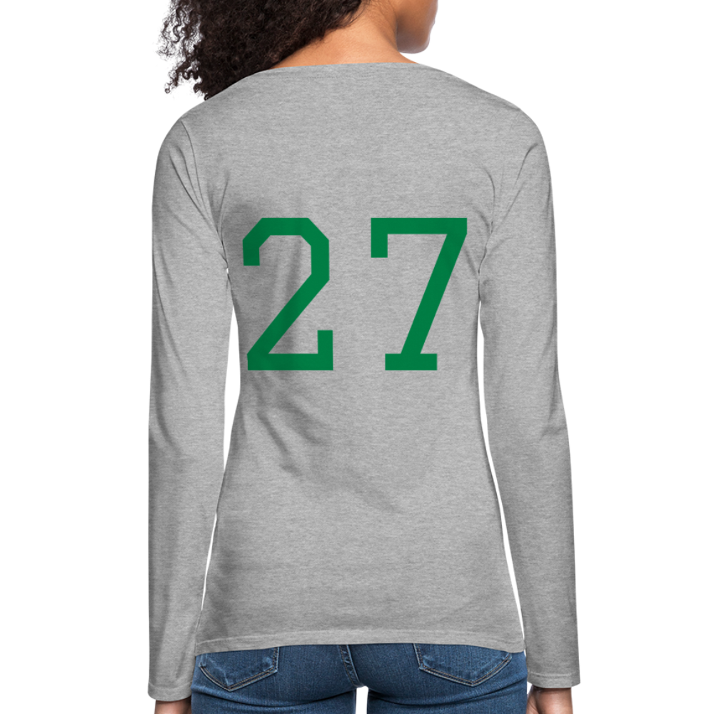 MsHallihood Long Sleeve Russ Tee - heather gray