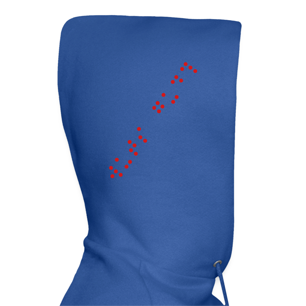 Ms Hallihood Lo Go Crazy Hoodie - royal blue