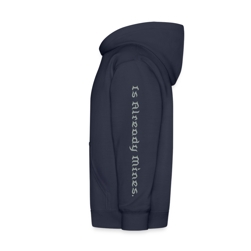 Kids' Affirmation Hoodie - navy