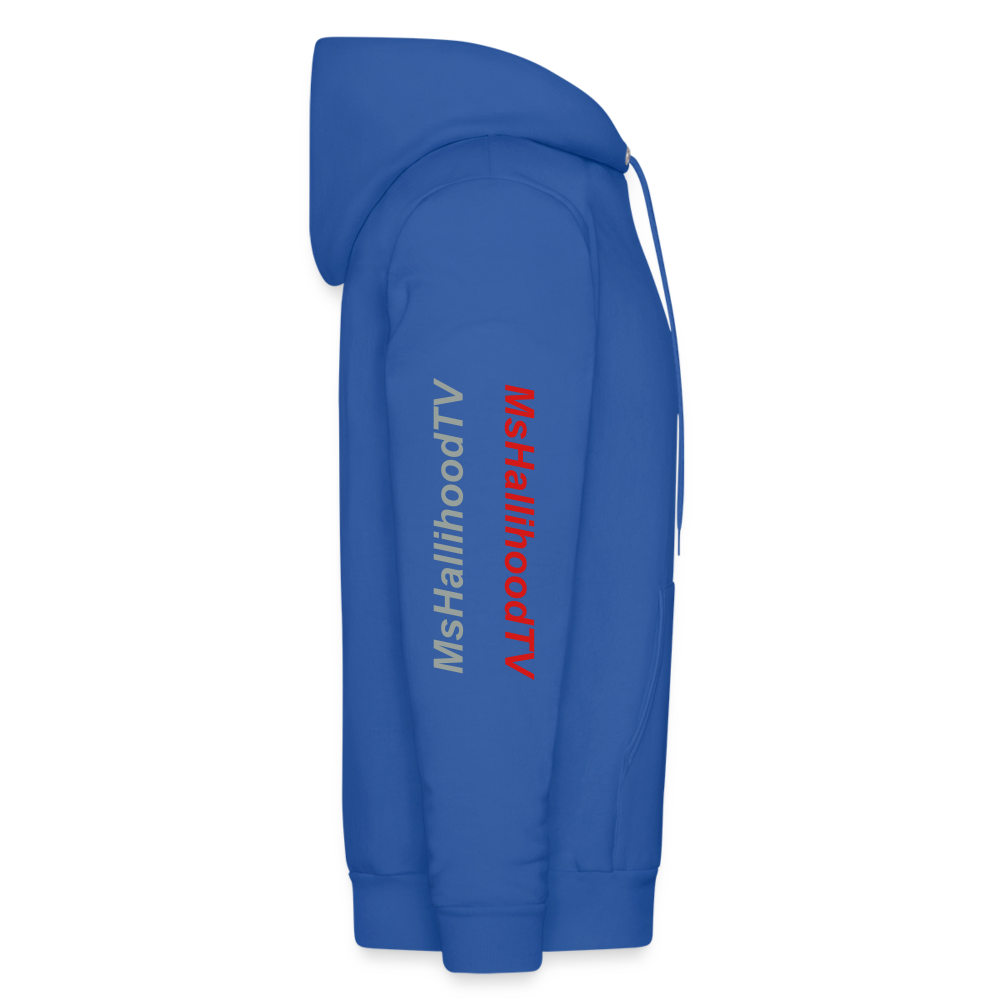 Ms Hallihood Lo Go Crazy Hoodie - royal blue