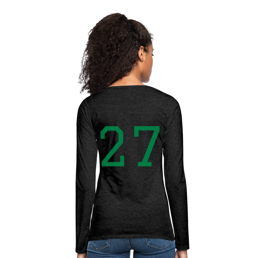 MsHallihood Long Sleeve Russ Tee - charcoal grey