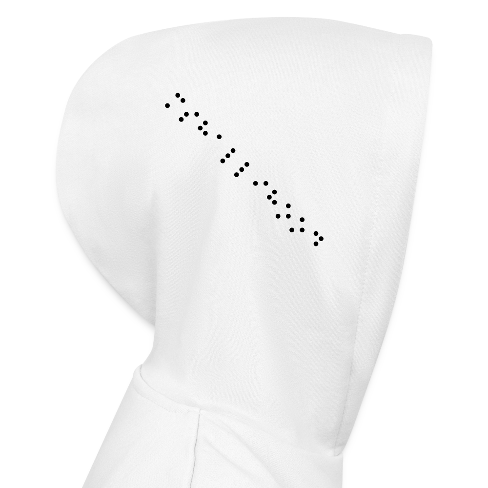“ROV” Women’s Cropped Hoodie - white
