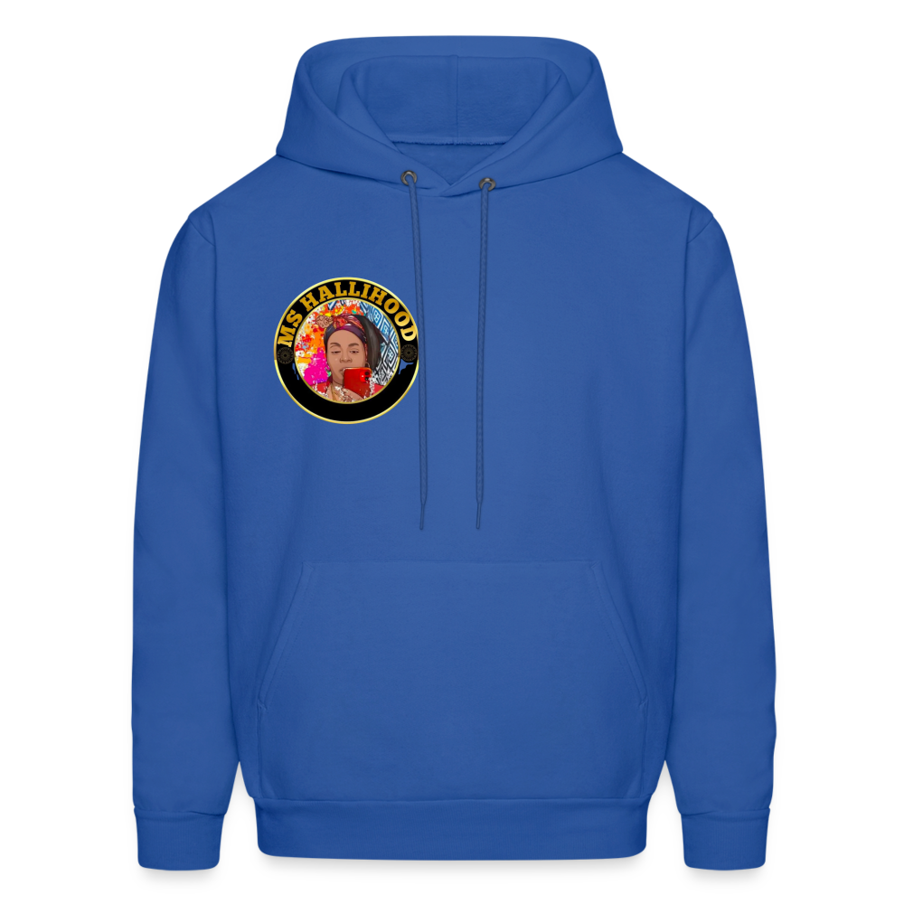 Ms Hallihood Lo Go Crazy Hoodie - royal blue