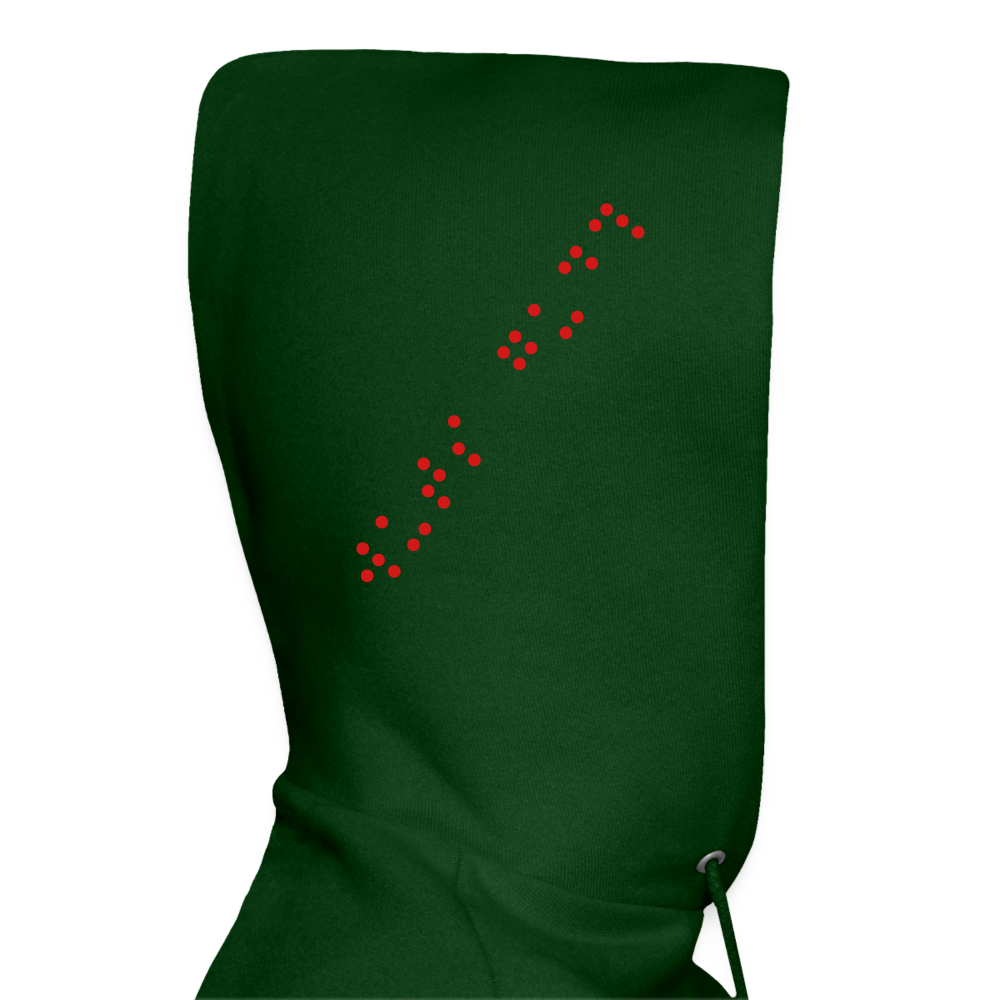 Ms Hallihood Lo Go Crazy Hoodie - forest green