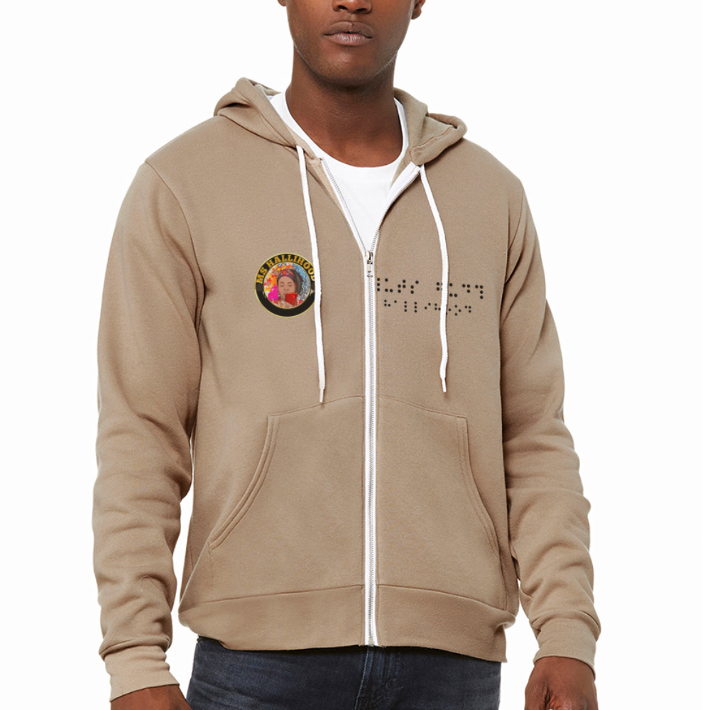 Ms Hallihood Lo Stop Full Zip Hoodie - tan
