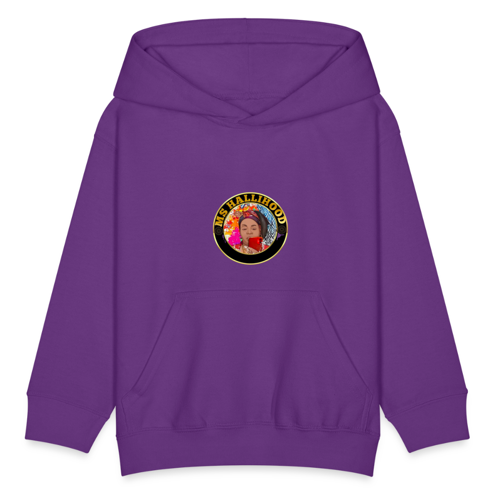 Kids' Affirmation Hoodie - purple