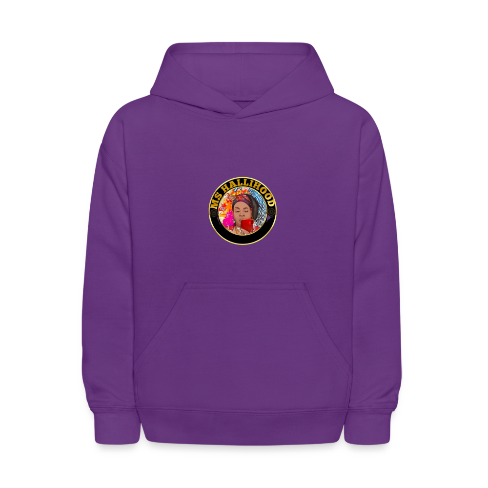 Kids' Affirmation Hoodie - purple