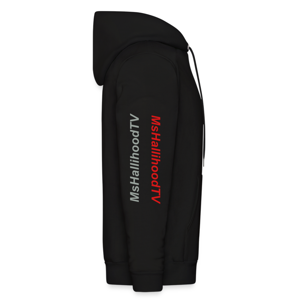 Ms Hallihood Lo Go Crazy Hoodie - black