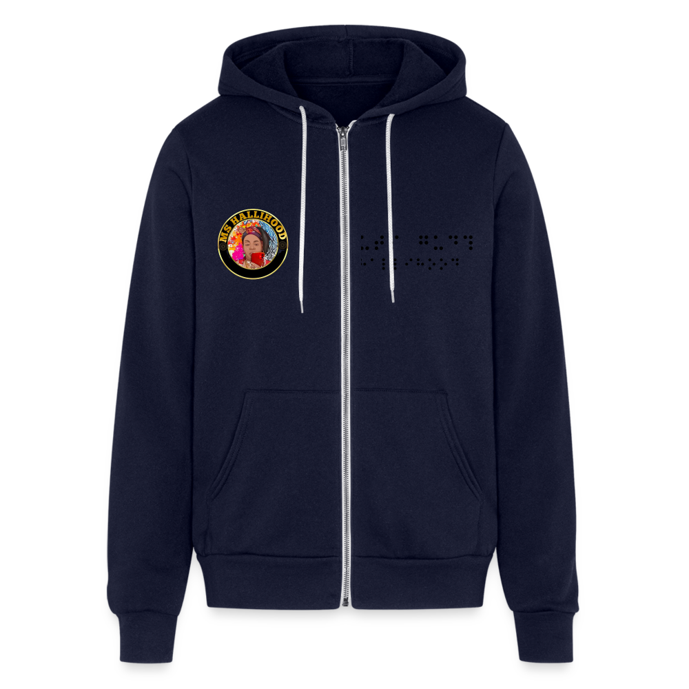 Ms Hallihood Lo Stop Full Zip Hoodie - navy