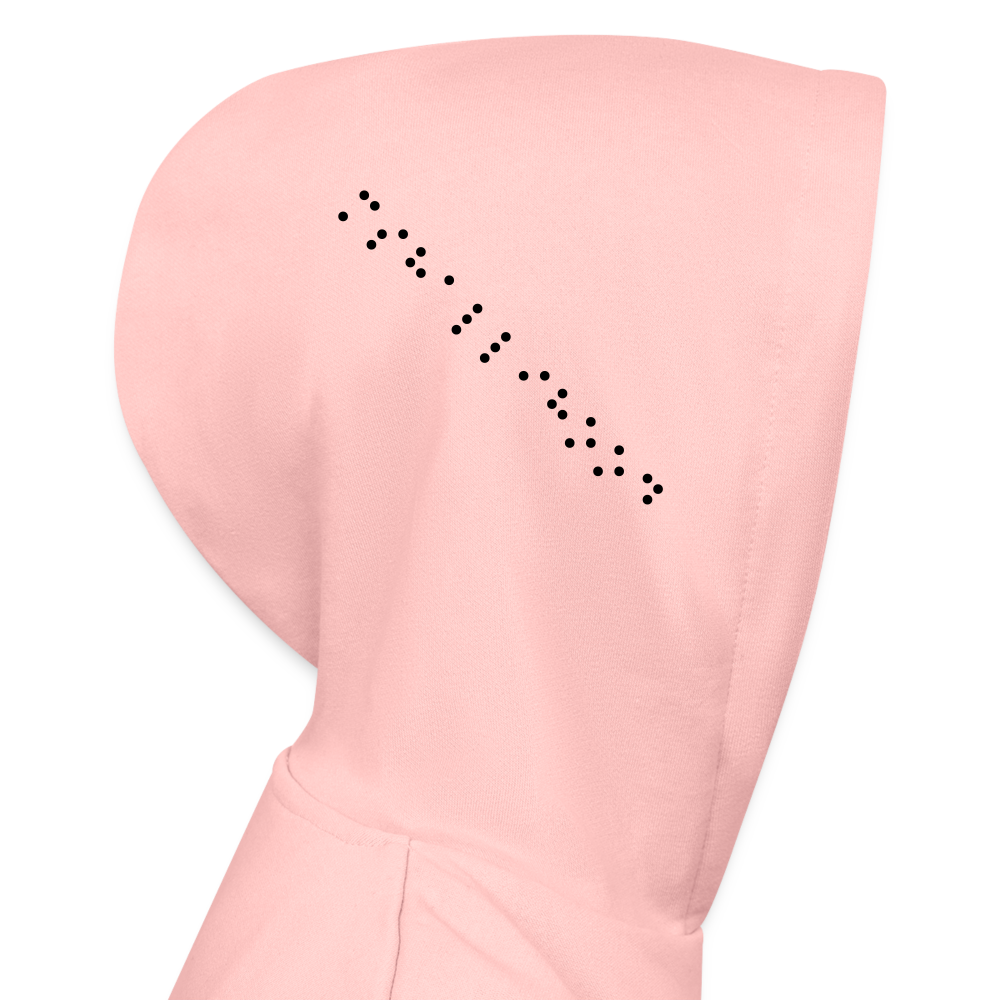 “ROV” Women’s Cropped Hoodie - light pink