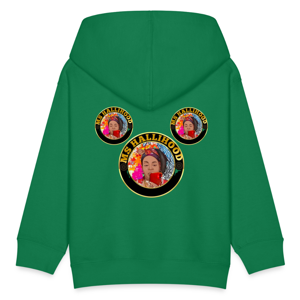 Kids' Affirmation Hoodie - kelly green