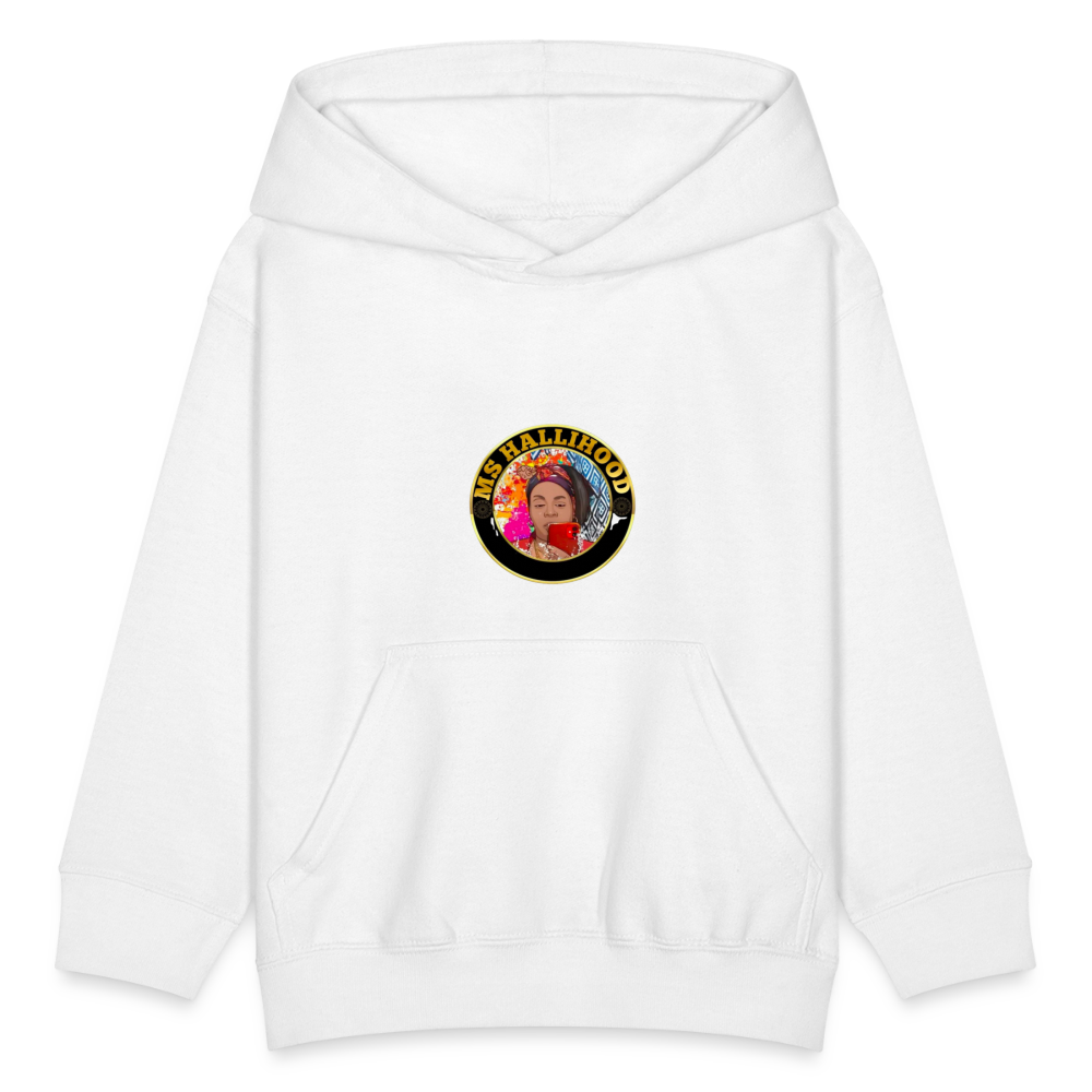 Kids' Affirmation Hoodie - white