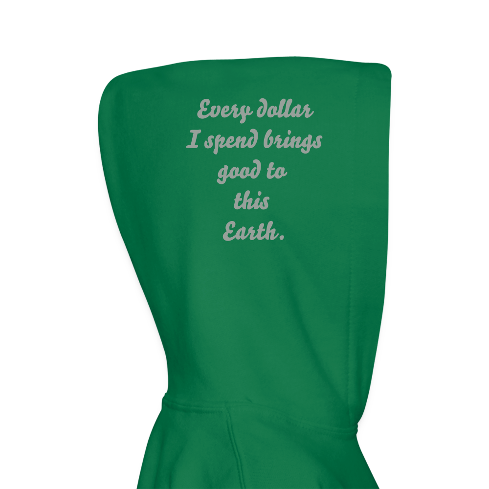 Kids' Affirmation Hoodie - kelly green