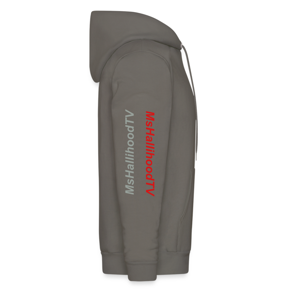 Ms Hallihood Lo Go Crazy Hoodie - asphalt gray